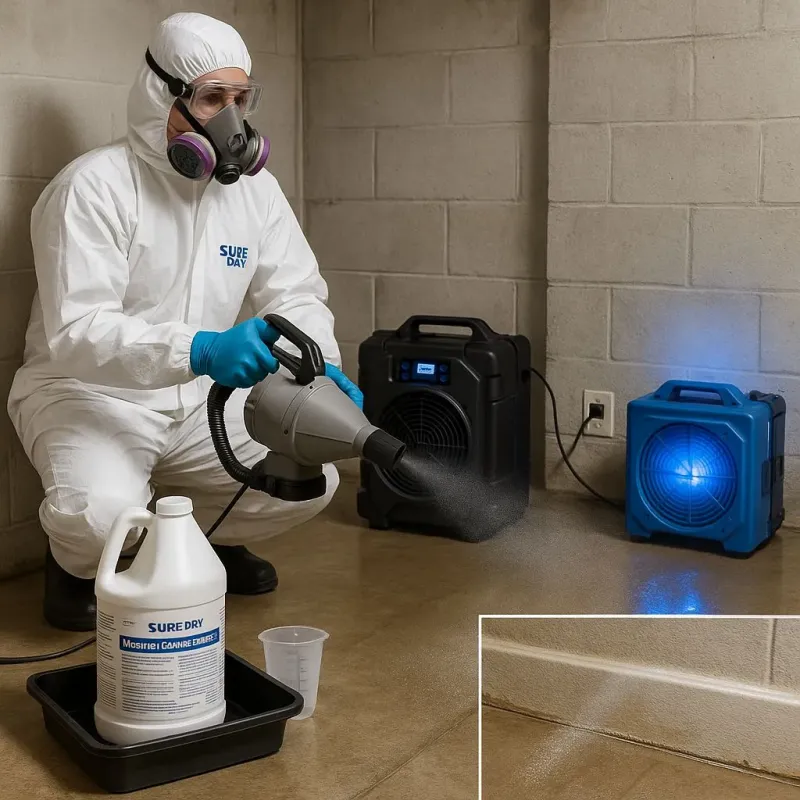 Sanitization and Odor Removal process in Lavallette, NJ